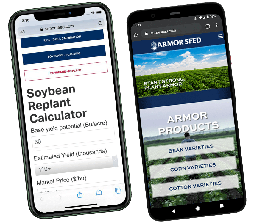 Download the Armor Seed App from the App Store or Google Play